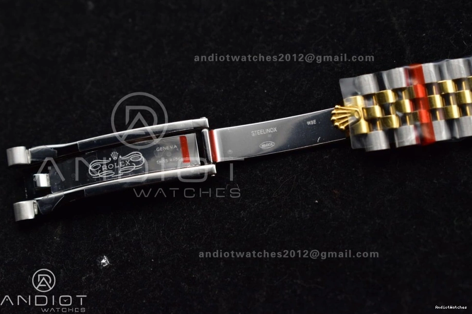 Ladies White YG Bracelet President 31 550 Dial 278271 Steel DateJust Markers Roman Lightweight GSF 316L on 1008